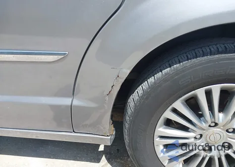 2014 Chrysler Town & Country Touring-L из США, поврежденный, VIN 2C4RC1CG2ER107450